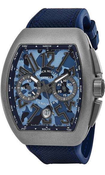 Franck Muller Vanguard  Men's Watch Model V 45 CC DT TT MC BL